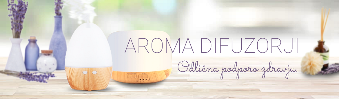 AROMA DIFUZORJI IN OLJA