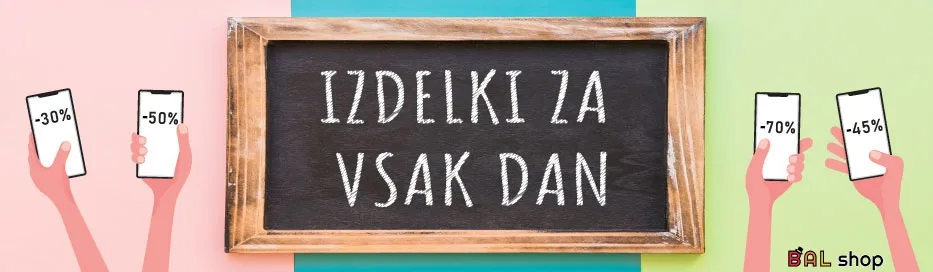 IZDELKI ZA VSAK DAN