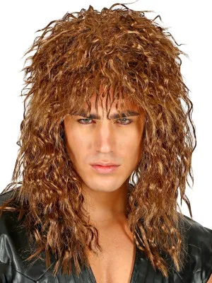 Moška Lasulja Glam Rock 80’s
