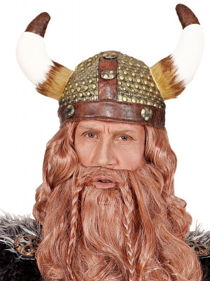 Čelada za Vikinga z Dlako