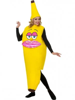 Ženski Pustni Kostum Banana