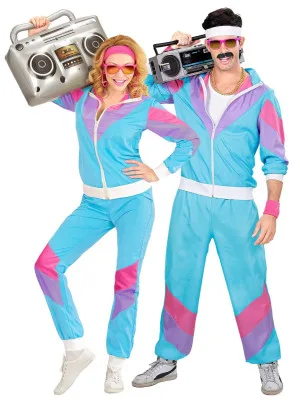 Pustni Kostum Disco Trenirka 80s
