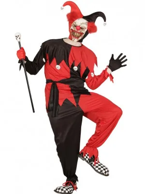 Moški Pustni Kostum Evil Jester