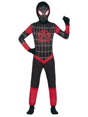 Otroški Kostum Spiderman Črni