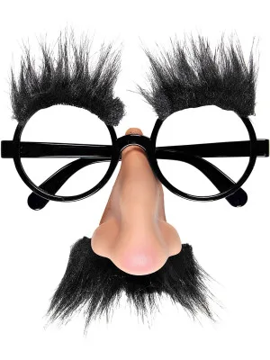 Očala z Nosom, Brki in Trepalnicami