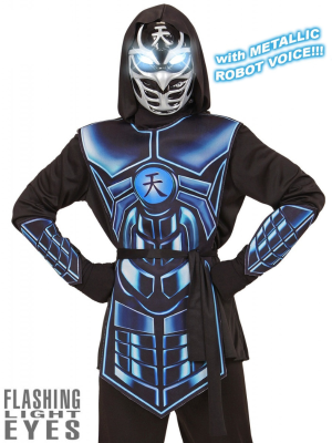 Pustni Kostum Cyber Ninja 5-16 let