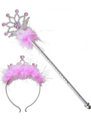 Set Tiara in Palica s Krznom