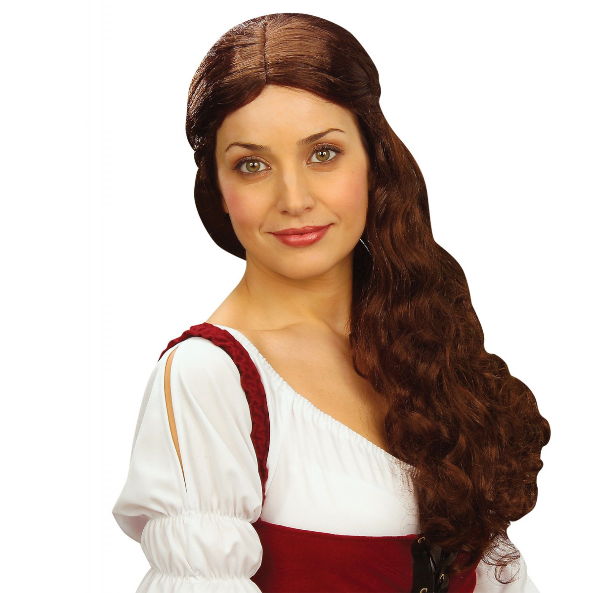 Ženska dolga Lasulja Medieval rjava