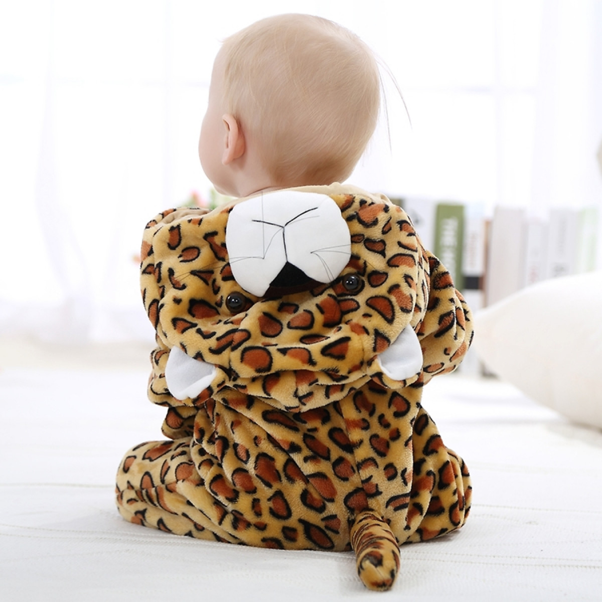 Poceni Pustni Kostum Leoparda 74509