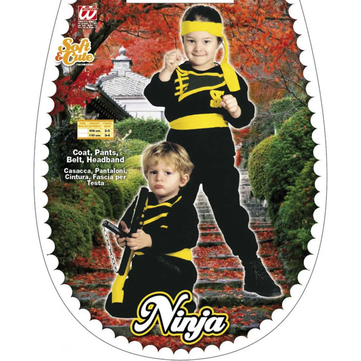 Ninja Pustni Kostum 3613N
