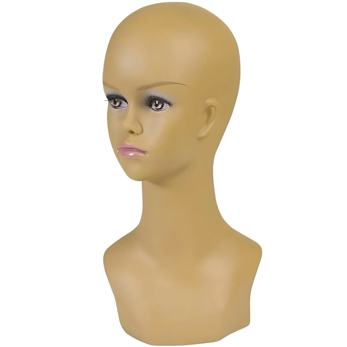 Plasticna Lutka Glava Mulatka 1381M