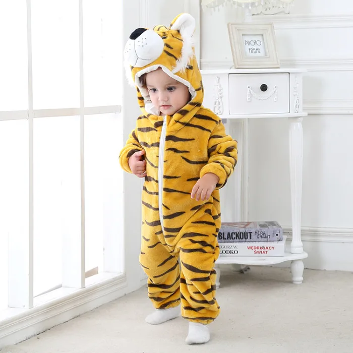 Pustni Kostum Tiger iz Flisa 74516