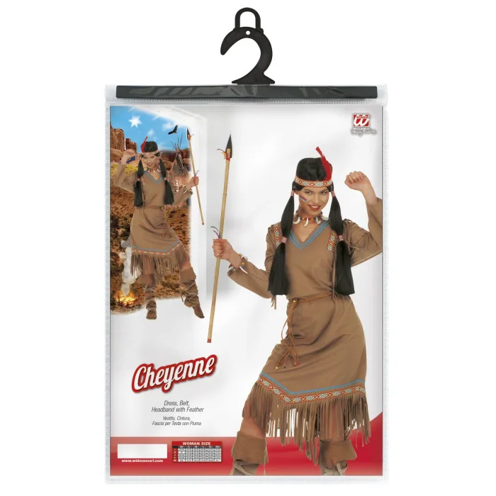 Ženki kostum Indijanka Cheyenne