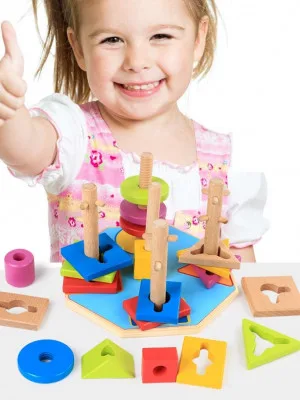 Natikanka Puzzle - Razvojna Igrača